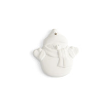 Load image into Gallery viewer, bisque ornaments ready to paint with acrylic or glaze and fire