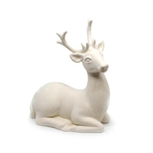 Load image into Gallery viewer, laying reindeer bisque ready to paint