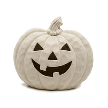 Load image into Gallery viewer, WOOD WHITTLED JACK-0-LANTERN bisque ready to paint