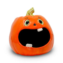 Load image into Gallery viewer, pumpkin Loud Mouth candy holder or dish