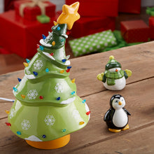 Load image into Gallery viewer, Large Dr Suess animated Light up Christmas tree bisque ready to paint