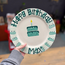 Load image into Gallery viewer, MOMMY AND ME Birthday Plate Painting event at Solitude Brewing Co. February 22nd @10am