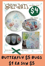 Load image into Gallery viewer, Hand print day at Jade Pottery Pavilion 9/19 10-6