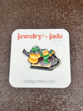 Load image into Gallery viewer, Frog and Toad are Friends enamel pin nostalgic FREE SHIPPING OVER $45