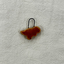 Load image into Gallery viewer, Handmade Porcelain Dino Nugget Charm