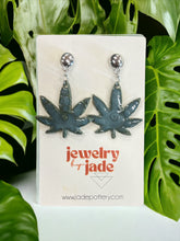 Load image into Gallery viewer, Large Mary Jane Handmade Porcelain Earrings