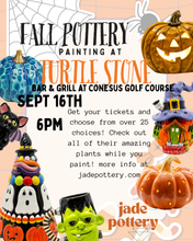 Load image into Gallery viewer, Fall Pottery Painting at Turtle Stone Bar & Grill @ Conesus Golf Club Oct 6th 6pm