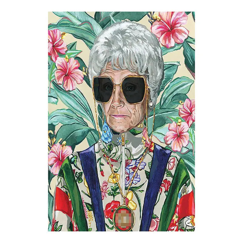 Golden Girls Sophia Canvas Poster 12x16