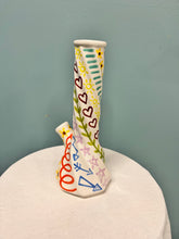 Load image into Gallery viewer, hand painted twisted beaker 420 gift
