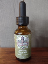 Load image into Gallery viewer, Herbal Outpost Hair Oil 1 oz bottle
