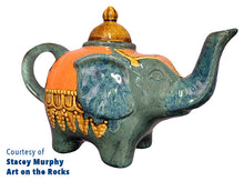 Load image into Gallery viewer, Elephant Tea Pot
