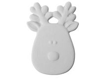 Load image into Gallery viewer, bisque ornaments ready to paint with acrylic or glaze and fire
