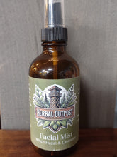 Load image into Gallery viewer, Herbal Outpost Facial Mist Rose Petal or Lavender 4oz bottle
