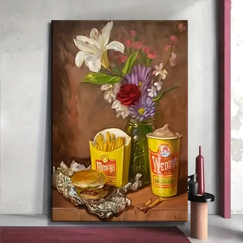 Wendys Painting Style Canvas Poster 16x24