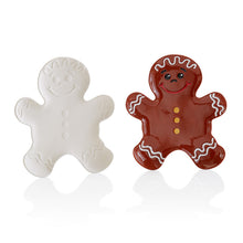 Load image into Gallery viewer, Oh Snap Gingerbread pottery painting class at jade pottery pavilion Monday November 2nd
