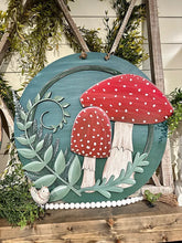 Load image into Gallery viewer, SPRING MUSHROOMS and more! Spring sign painting at Jade Pottery April 18th @ 6:30 DEPOSIT
