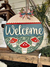 Load image into Gallery viewer, SPRING MUSHROOMS and more! Spring sign painting at Jade Pottery April 18th @ 6:30 DEPOSIT
