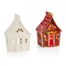 Load image into Gallery viewer, Oh Snap Gingerbread pottery painting class at jade pottery pavilion Monday November 2nd
