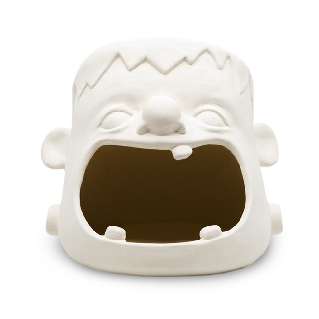 Frankenstein Loud Mouth candy holder or dish – Jade Pottery