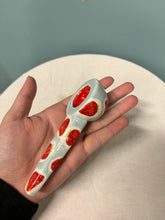 Load image into Gallery viewer, Hand painted Strawberry Pipe 420 gift
