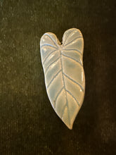 Load image into Gallery viewer, Handmade Porcelain  plant leaf pin
