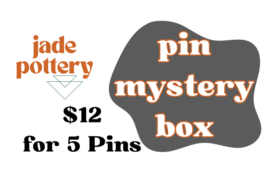 Mystery enamel Pin grab Box