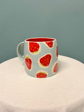 Load image into Gallery viewer, Hand painted Strawberry Mug
