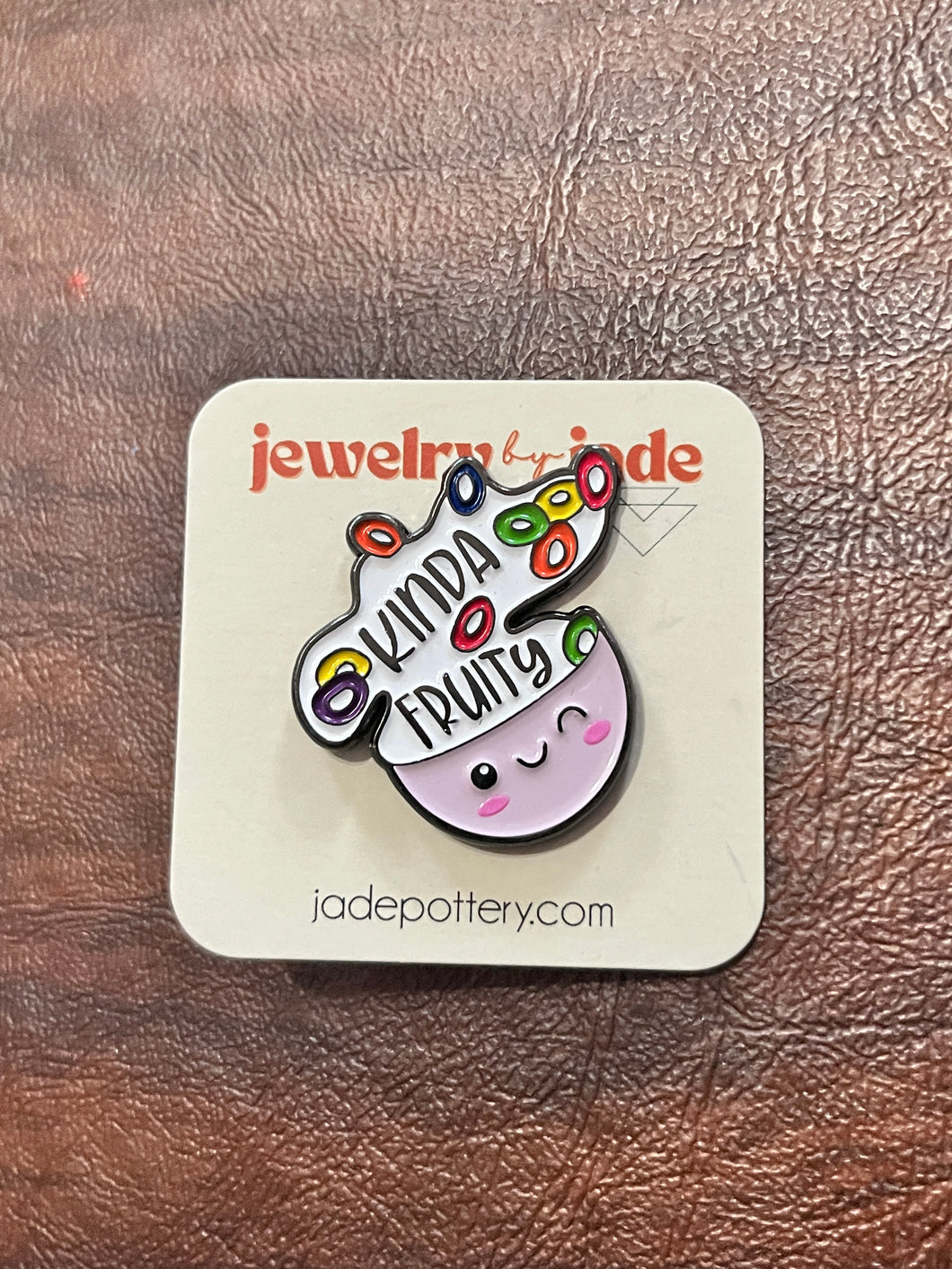 Kinda Fruity Enamel Pin