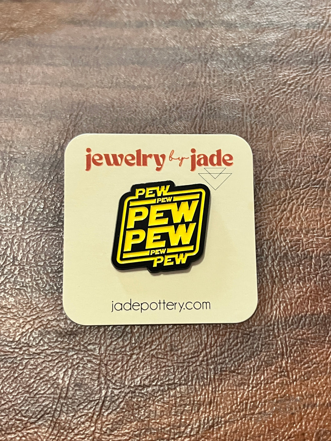 Pew Pew Enamel Pin