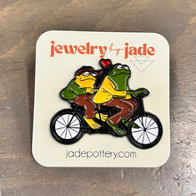 Load image into Gallery viewer, Frog and Toad are Friends enamel pin nostalgic
