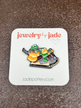 Load image into Gallery viewer, Frog and Toad are Friends enamel pin nostalgic
