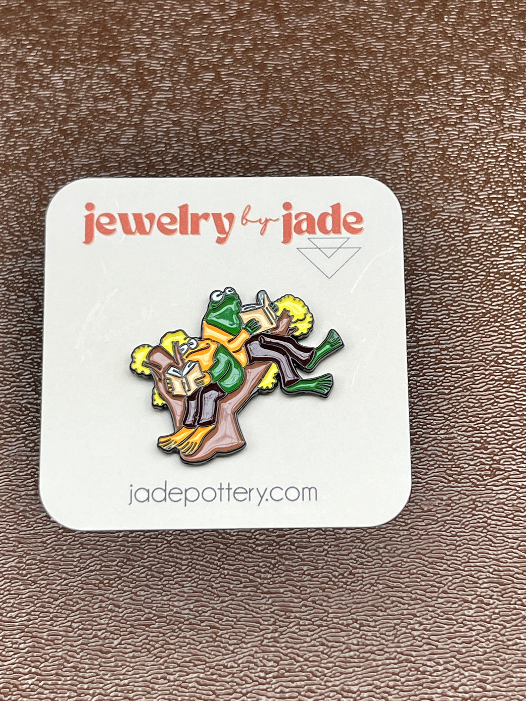 Frog and Toad are Friends enamel pin nostalgic