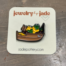 Load image into Gallery viewer, Frog and Toad are Friends enamel pin nostalgic
