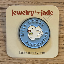 Load image into Gallery viewer, Silly Goose Enamel Pin
