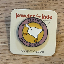 Load image into Gallery viewer, Silly Goose Enamel Pin
