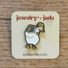 Load image into Gallery viewer, Silly Goose Enamel Pin
