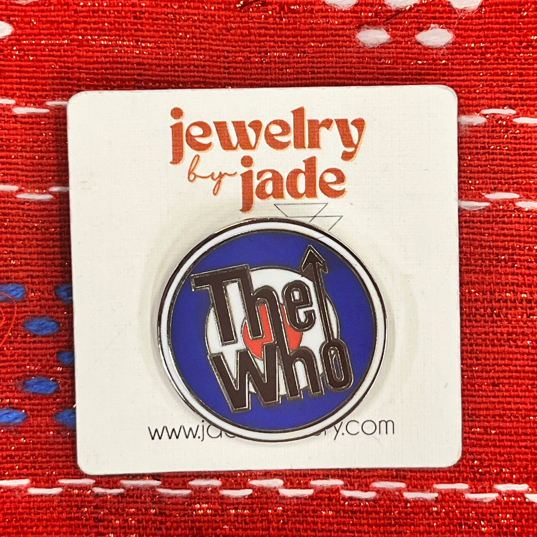 The Who Enamel Pin Rock Band Music Lover gift