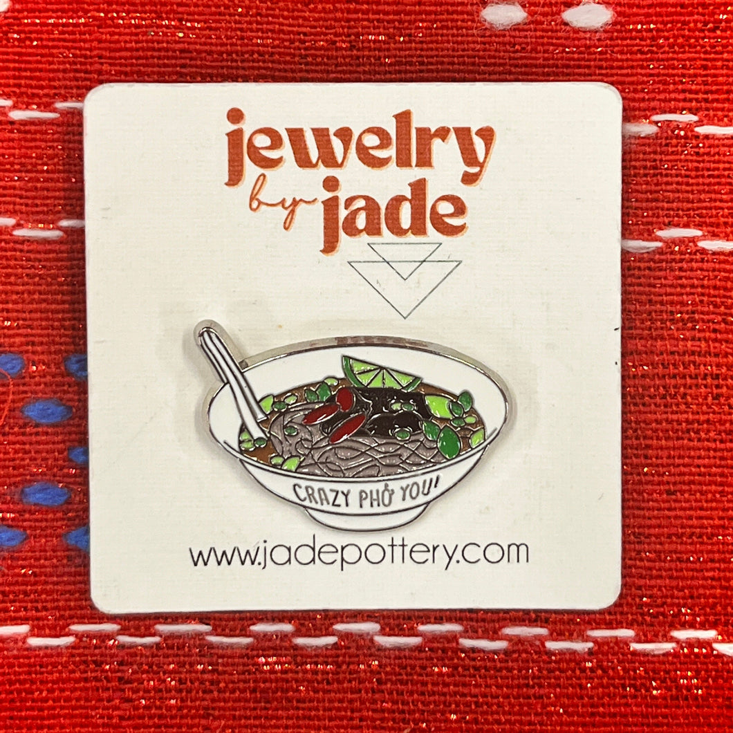 Crazy Pho You Ramen Enamel Pin Gift