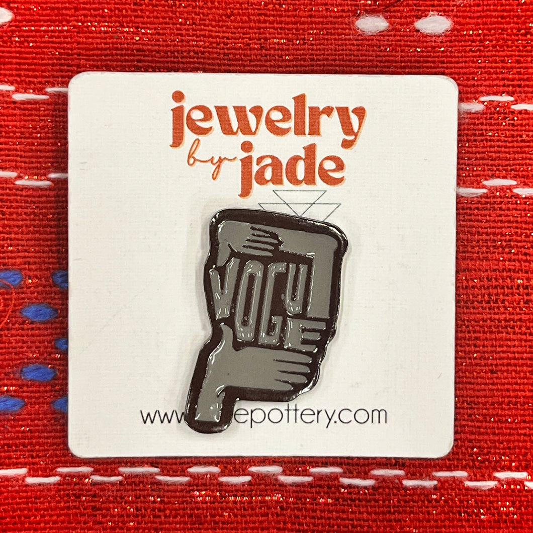 Vogue Hands Enamel Pin Gift