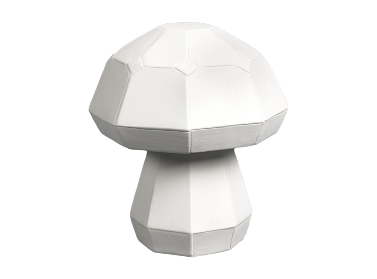 Large Faceted Mushroom