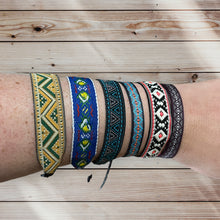 Load image into Gallery viewer, Woven Friendship bracelet adjustable from Bali
