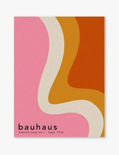 Load image into Gallery viewer, Bauhaus Canvas Poster 12x16
