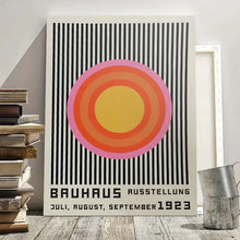 Load image into Gallery viewer, Bauhaus Canvas Poster 12x16
