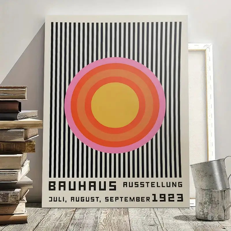 Bauhaus Canvas Poster 12x16