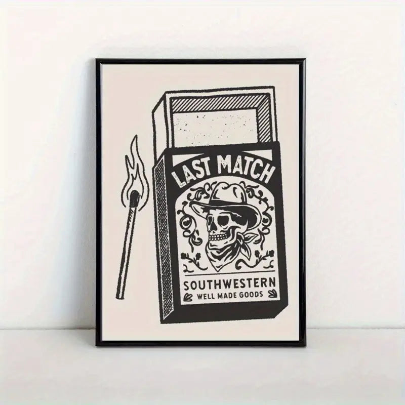 Last Match Canvas Poster 12x16