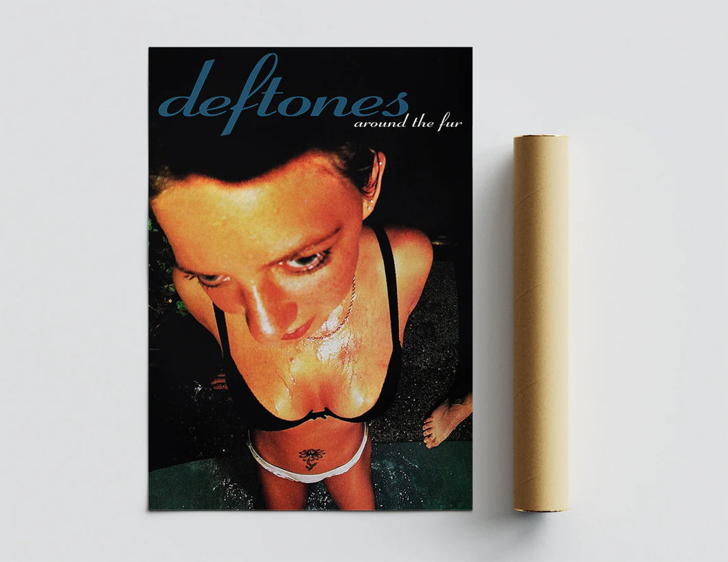 Deftones canvas poster 12x16