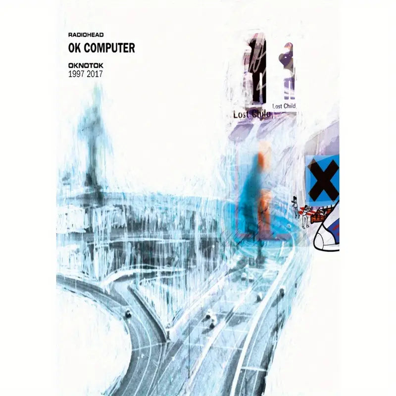 Ok Computer Album Radiohead Canvas Poster 16x24