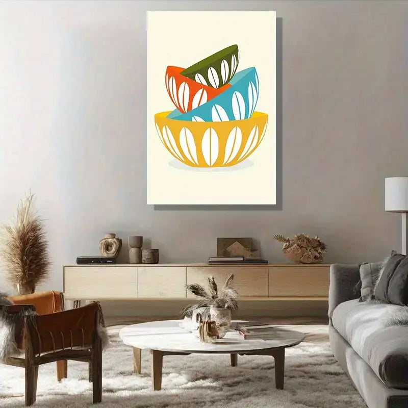 Pyrex Canvas Poster 12x18