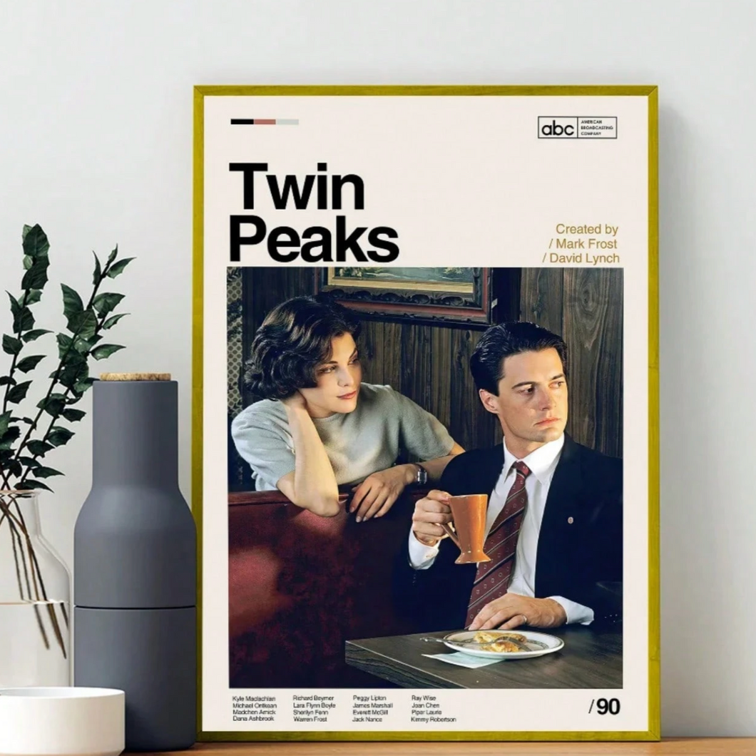 Twin Peaks Canvas Poster 12x16